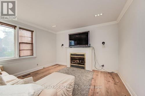 30 Elgin Street N, Cambridge, ON - Indoor Photo Showing Living Room With Fireplace