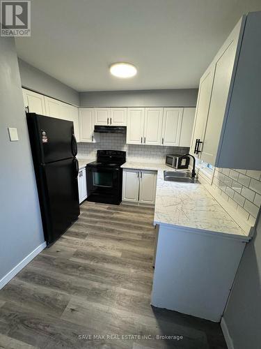 24 Main - 577 Third Street, London, ON - Indoor Photo Showing Kitchen With Double Sink