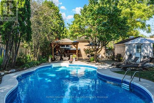 65 Melrose Avenue, Barrie, ON - Outdoor With In Ground Pool With Deck Patio Veranda With Backyard