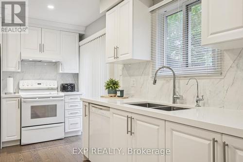 22 Amberwood Square, Brampton, ON - Indoor Photo Showing Kitchen With Double Sink