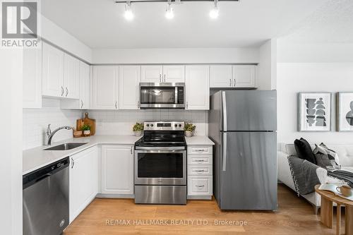 1501 - 1255 Bayly Street, Pickering, ON - Indoor Photo Showing Kitchen With Stainless Steel Kitchen