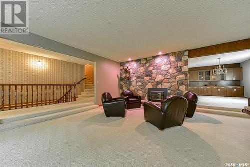 251 Halifax Street N, Regina, SK - Indoor With Fireplace