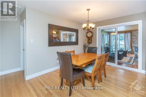 1436 Boyer Road, Ottawa, ON - Indoor Photo Showing Dining Room