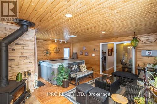 1436 Boyer Road, Ottawa, ON - Indoor With Fireplace