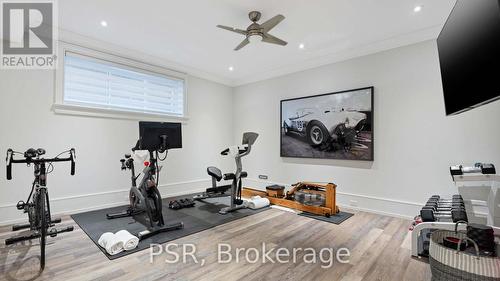 14 Tregellis Road, Toronto, ON - Indoor Photo Showing Gym Room