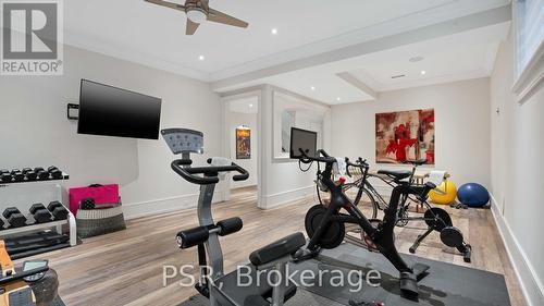 14 Tregellis Road, Toronto, ON - Indoor Photo Showing Gym Room