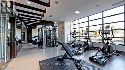 Ph21 - 35 Brian Peck Crescent, Toronto, ON - Indoor Photo Showing Gym Room