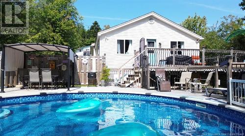 53 Thompson Road, Grand Bay-Westfield, NB - Outdoor With In Ground Pool With Deck Patio Veranda