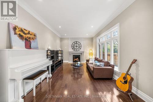 47 Terrace Avenue, Toronto, ON - Indoor Photo Showing Living Room With Fireplace