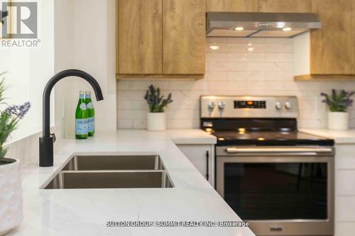 421 - 12 Douro Street, Toronto, ON - Indoor Photo Showing Kitchen With Double Sink