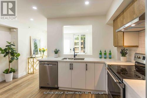 421 - 12 Douro Street, Toronto, ON - Indoor Photo Showing Kitchen With Double Sink