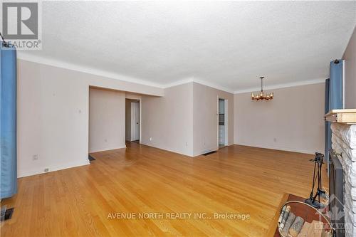 213 Ancaster Avenue, Ottawa, ON - Indoor Photo Showing Other Room With Fireplace