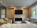 232 Saddleback Crescent, Ottawa, ON  - Indoor Photo Showing Living Room With Fireplace 