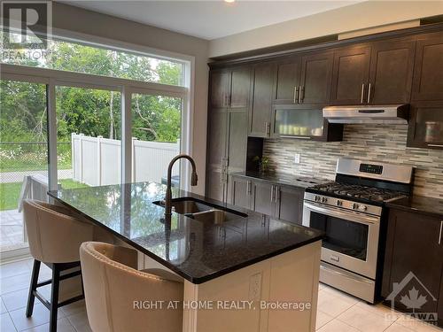 232 Saddleback Crescent, Ottawa, ON - Indoor Photo Showing Kitchen With Double Sink With Upgraded Kitchen