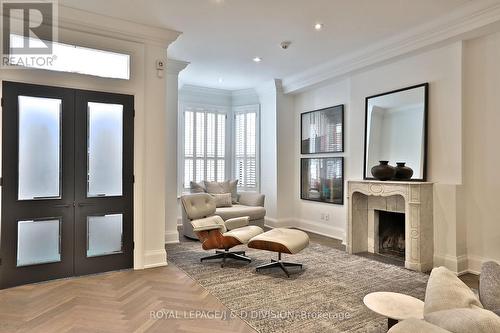 69 Sullivan Street, Toronto, ON - Indoor With Fireplace