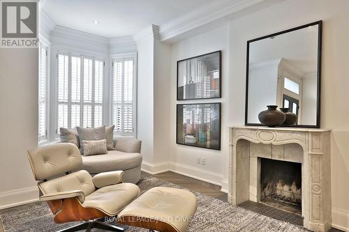 69 Sullivan Street, Toronto, ON - Indoor Photo Showing Living Room With Fireplace