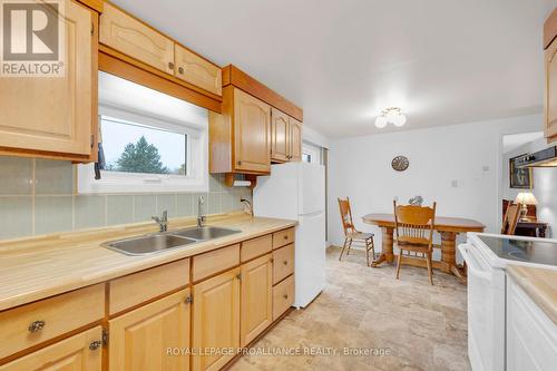 458 Rose Road, Quinte West, ON - Indoor Photo Showing Kitchen With Double Sink