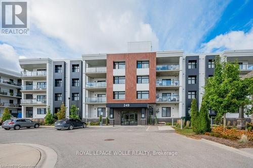 307 - 249 Grey Silo Road, Waterloo, ON - Outdoor With Balcony With Facade