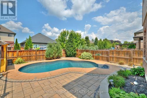 5 Abbott Place, Pelham, ON - Outdoor With In Ground Pool With Deck Patio Veranda With Backyard