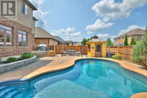 5 Abbott Place, Pelham, ON - Outdoor With In Ground Pool With Deck Patio Veranda With Backyard