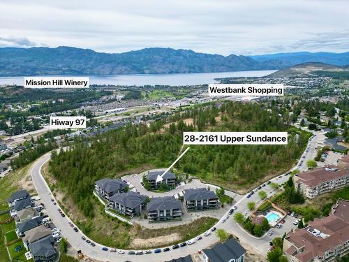 28-2161 Upper Sundance Drive, West Kelowna, BC - Outdoor With Body Of Water With View