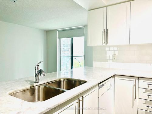 311-212 Eglinton Ave E, Toronto, ON - Indoor Photo Showing Kitchen With Double Sink