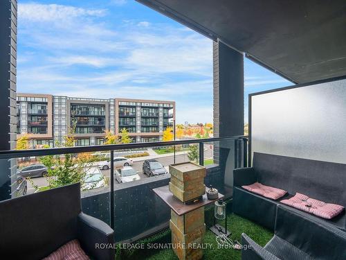 202-50 George Butchart Dr, Toronto, ON - Outdoor With Balcony With View With Exterior