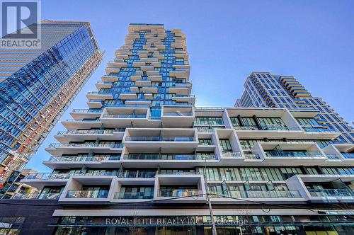 520 - 77 Shuter Street, Toronto, ON - Outdoor With Balcony With Facade