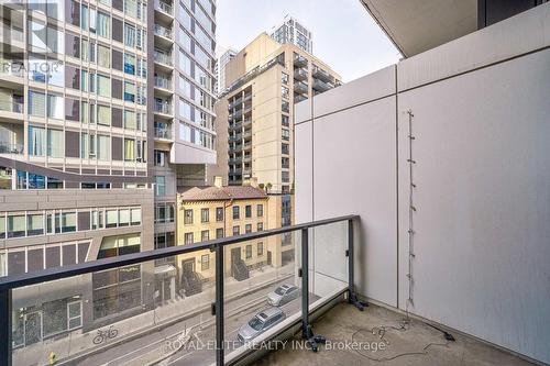 520 - 77 Shuter Street, Toronto, ON - Outdoor With Balcony