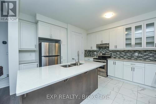 2 Keppel Circle, Brampton, ON - Indoor Photo Showing Kitchen With Stainless Steel Kitchen With Double Sink With Upgraded Kitchen