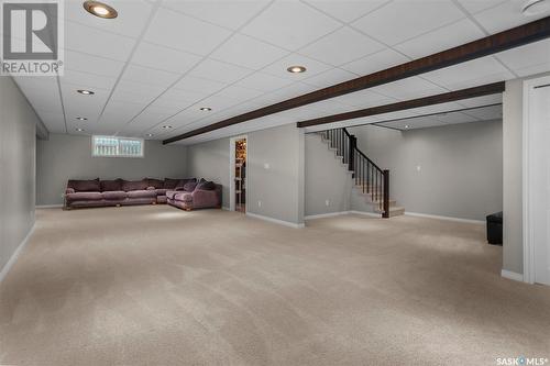 206 2Nd Avenue, Hanley, SK - Indoor Photo Showing Basement