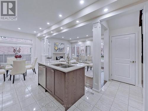 209 Kincardine Street, Vaughan, ON - Indoor Photo Showing Kitchen With Double Sink