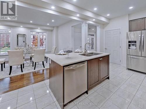 209 Kincardine Street, Vaughan, ON - Indoor Photo Showing Kitchen With Double Sink