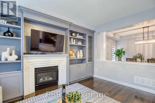 24 Dunvegan Place, Hamilton, ON - Indoor Photo Showing Living Room With Fireplace