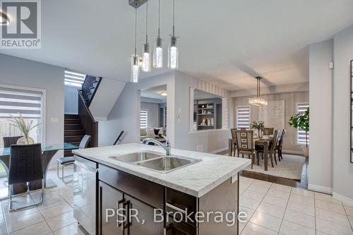 24 Dunvegan Place, Hamilton, ON - Indoor Photo Showing Kitchen With Double Sink