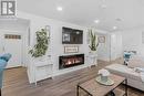 Bsmt - 1182 Ravine Road, Oshawa, ON  - Indoor Photo Showing Living Room With Fireplace 