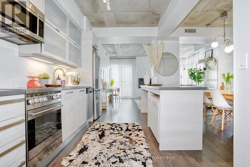 208 - 1205 Queen Street W, Toronto, ON - Indoor Photo Showing Kitchen With Upgraded Kitchen