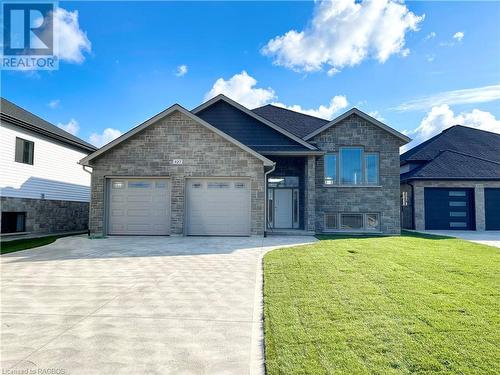 1397 Sqft on  the main floor with a fully finished basement ready for immediate occupancy - 427 Ridge Street, Port Elgin, ON - Outdoor With Facade