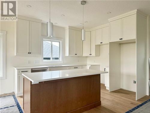 Kitchen with Quartz counters - 427 Ridge Street, Port Elgin, ON - Indoor Photo Showing Kitchen