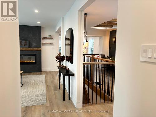 206135 Sykes Street N, Meaford, ON - Indoor Photo Showing Other Room With Fireplace