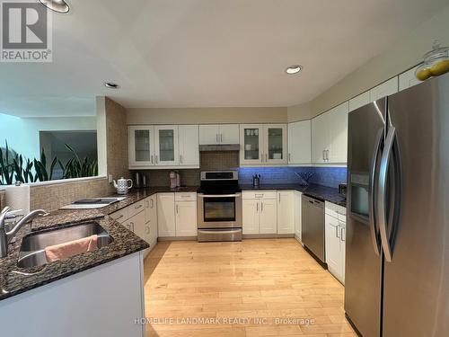 174 Steeles Avenue E, Markham, ON - Indoor Photo Showing Kitchen With Double Sink