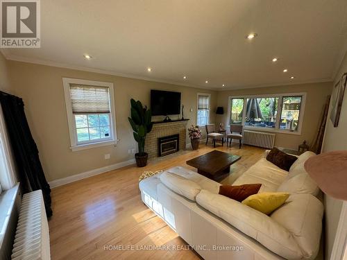 174 Steeles Avenue E, Markham, ON - Indoor Photo Showing Living Room With Fireplace