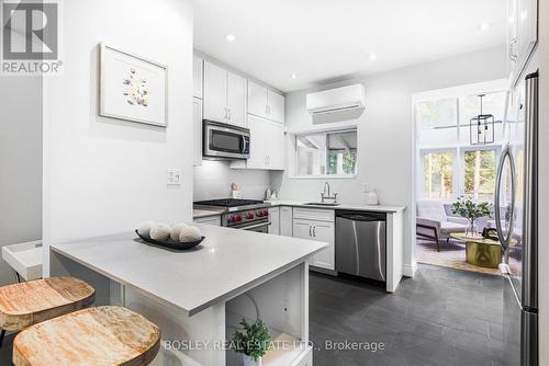 11 Bertmount Avenue, Toronto, ON - Indoor Photo Showing Kitchen With Upgraded Kitchen