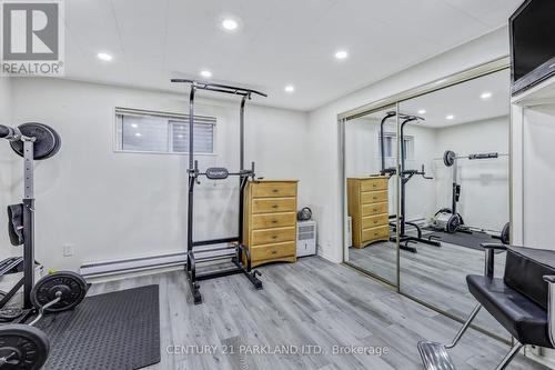 102 - 2145 Sherobee Road, Mississauga, ON - Indoor Photo Showing Gym Room