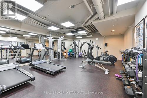 725 - 150 Sudbury Street S, Toronto, ON - Indoor Photo Showing Gym Room