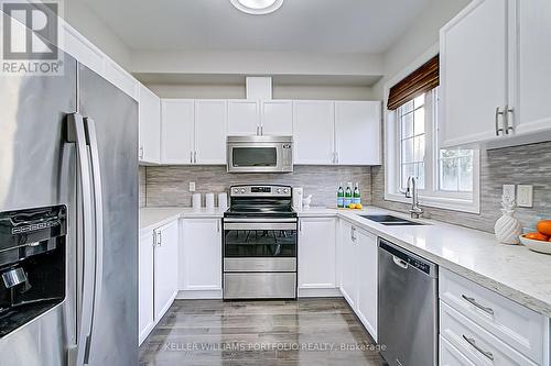 18 Wilkie Lane, Ajax, ON - Indoor Photo Showing Kitchen With Double Sink