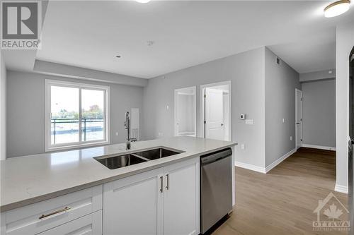 1350 Hemlock Road Unit#301, Ottawa, ON - Indoor Photo Showing Kitchen With Double Sink