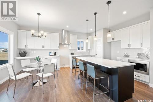 130 Kostiuk Crescent, Saskatoon, SK - Indoor Photo Showing Kitchen With Upgraded Kitchen