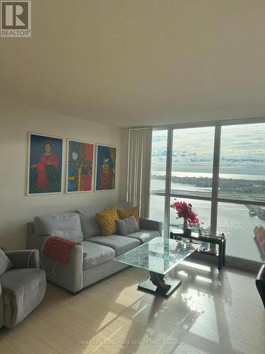 3606 - 75 Queens Wharf Road, Toronto, ON - Indoor Photo Showing Living Room