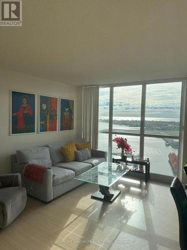 3606 - 75 Queens Wharf Road, Toronto, ON - Indoor Photo Showing Living Room